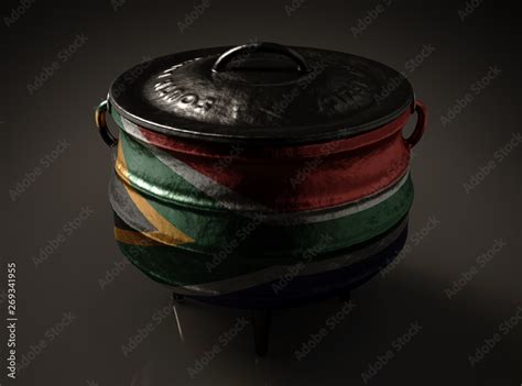 South African Potjie Pot Stock Photo | Adobe Stock