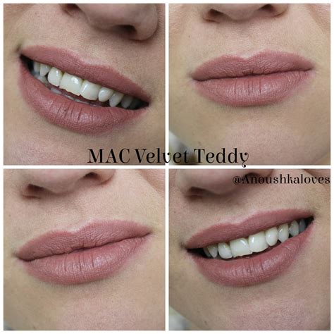 Lipstick Week: MAC Velvet Teddy Lipstick - Anoushka Loves