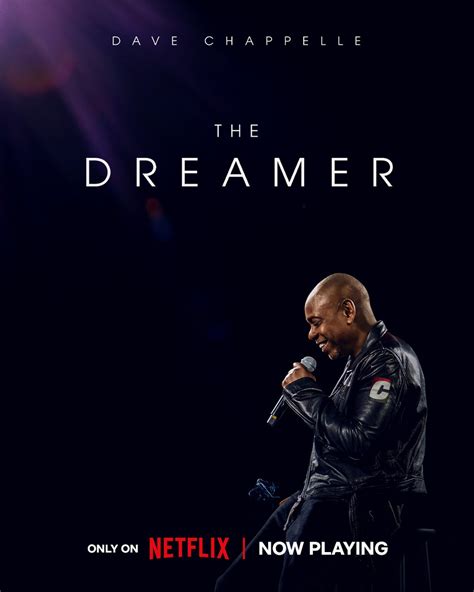 DAVE CHAPPELLE: The Dreamer Drops New Year’s Eve on Netflix ...