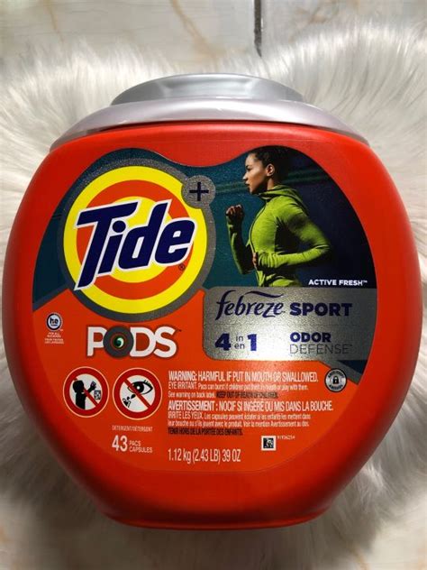 Tide Pods Heavy 4 in 1 Odor Defensee Laundry Detergent 43 Pacs, | Lazada PH