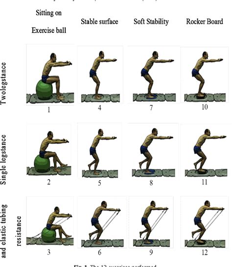 Figure 4 from Core muscle activity in a series of balance exercises ...