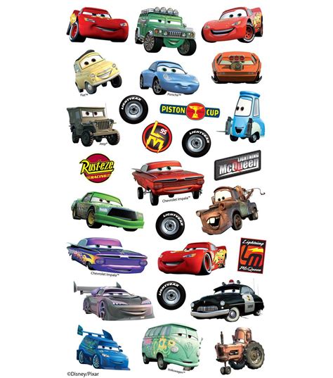 Disney 27 pk Cars Foil Stickers | JOANN | Pixar cars birthday, Cars birthday, Disney cars party