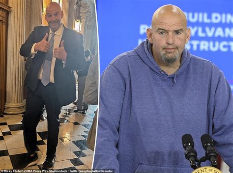 John Fetterman scrubs up well in a suit as Senate restores dress code ...