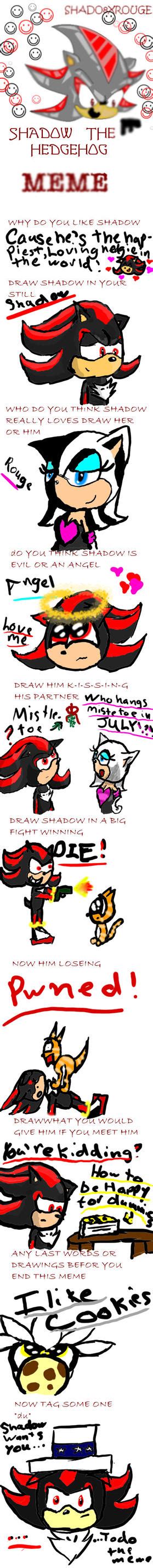 Shadow the Hedgehog Meme by iamchoson on DeviantArt