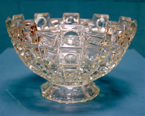 Antiques Atlas - Art Deco Glass Bowl as737a110 / 100296-1605