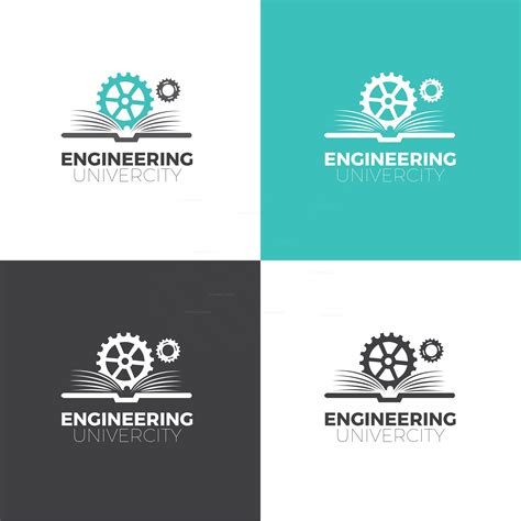 Engineering Company Logo Design Template · Graphic Yard | Graphic Templates Store