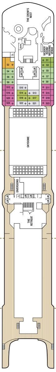 Arcadia Deck Plans