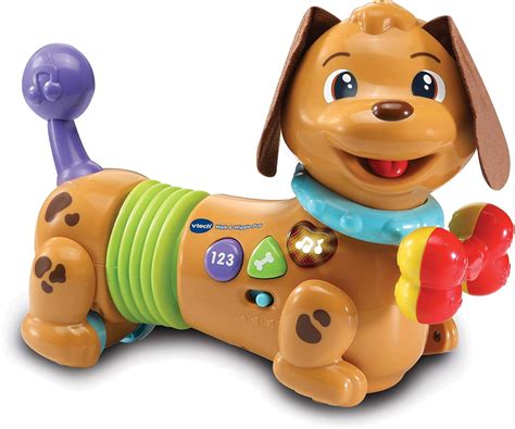 VTech Walk & Wiggle Learning Pup Baby Musical Toy, Interactive Baby Toy ...