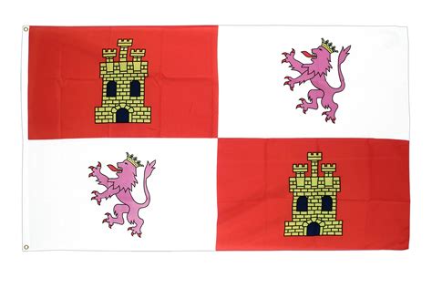 Castile and León - 3x5 ft Flag (90x150 cm) - Royal-Flags