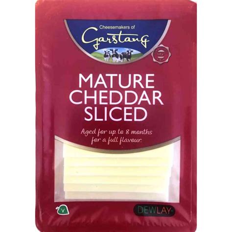 Dewlay Cheesemakers Sliced Mature Cheddar 200g