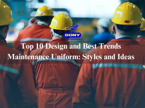 9 Design Best Trends Maintenance Uniform Styles & Ideas 2024