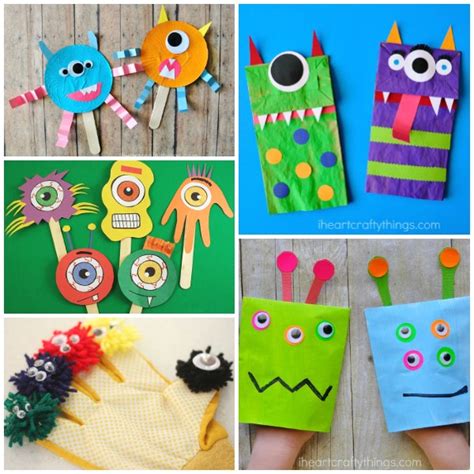 Monstrous List of Monster Crafts for Kids - Fantastic Fun & Learning