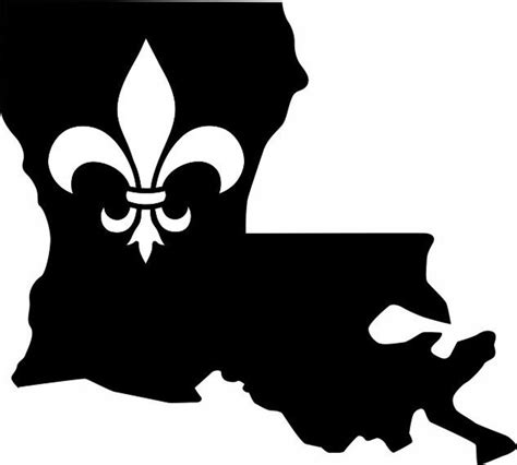 Louisiana clipart decal, Louisiana decal Transparent FREE for download ...