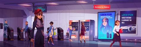 Subway Turnstile Stock Illustrations – 752 Subway Turnstile Stock ...