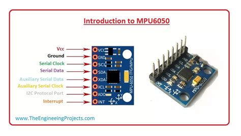 MPU6050 Module Pinout, Configuration, Features, Arduino, 43% OFF