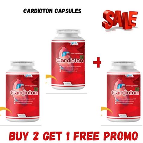 Authentic Cardioton For Heart Health 20 Capsules (Buy 2 get 1 free) | Lazada PH