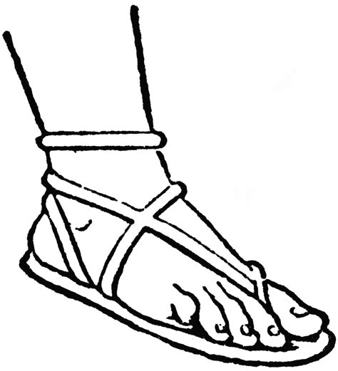 How To Draw Sandals On Feet Shoes are something now many of us artists ...