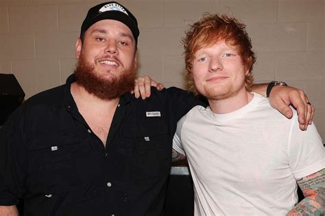 Watch Ed Sheeran Learn How to Shotgun a Beer with Luke Combs