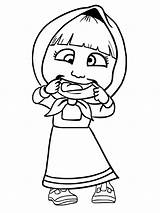 Masha And The Bear 17 coloring Page sketch template