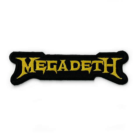 Megadeth band logo patch