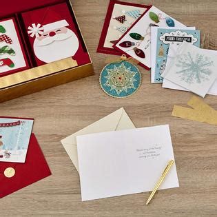 Hallmark Boxed Handmade Christmas Cards Assortment (Set of 24 Special ...