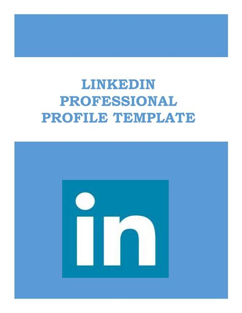 linkedin_profile_template by Rosanna Montoute - Issuu