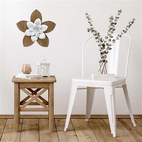 15in. Rustic Flower Wall Decor | At Home