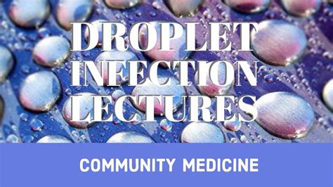 DROPLET INFECTIONS communicable diseases fast review with important points, part 1 - YouTube