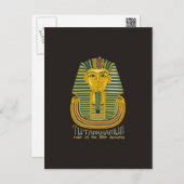 Tutankhamun mummy, the ancient King Tut of Egypt Postcard | Zazzle