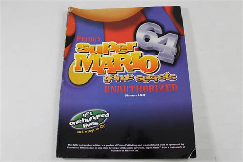 Super Mario 64 Game Secrets Unauthorized (Prima Games)-GUIDE