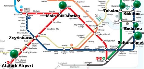 Istanbul Metro Map. Description For Tourists.| Istanbul7hills