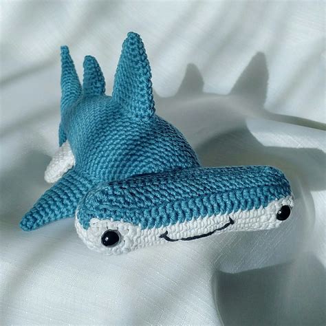 PDF Hammerhead Shark Crochet Pattern Hank the Hammerhead - Etsy UK ...