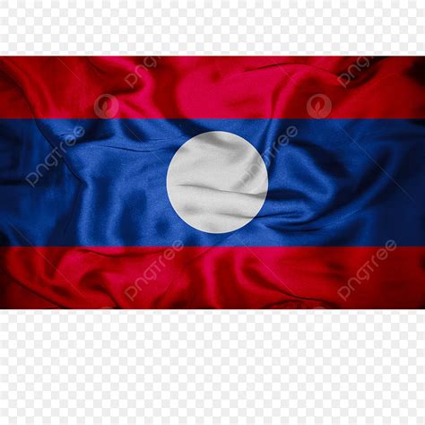 Laos Clipart Transparent PNG Hd, Laos Flag Transparent With Fabric ...