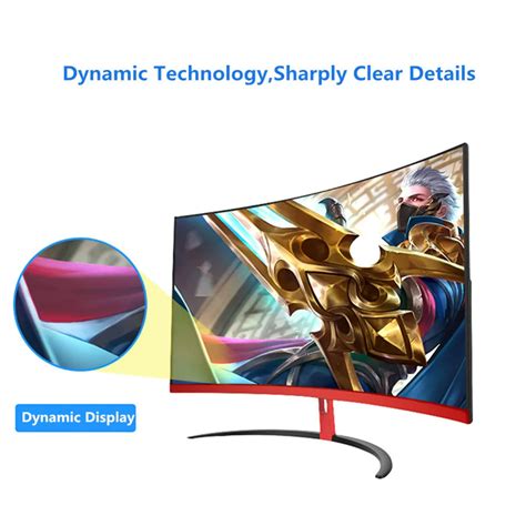 32 inch Curved Wide Screen LCD Gaming Monitor | DigiTSoftex