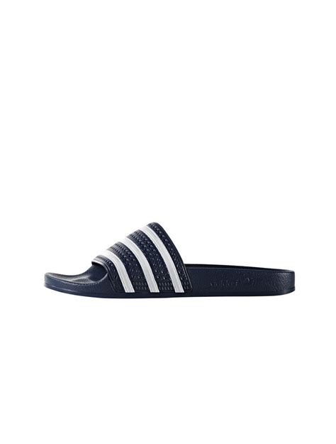 Shop adidas Originals Adilette Sandal Mens Navy/White | Studio 88