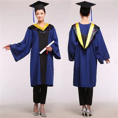 Unisex Academic Dress Bachelor Clothing Agricultural Science Technology Graduate Bachelor ...