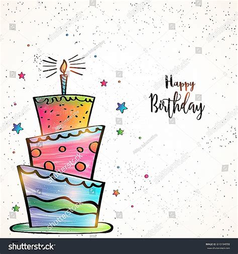 Happy Birthday Drawing Designs at GetDrawings | Free download