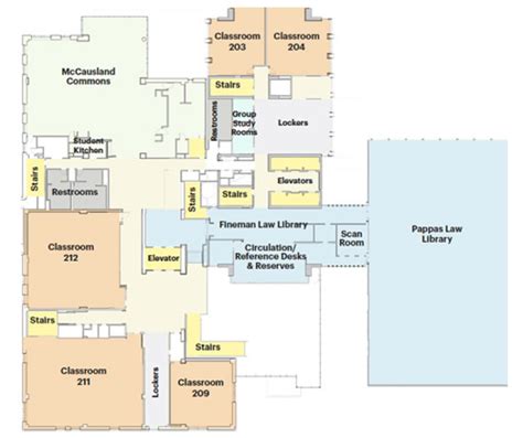 Law School Complex Floor Plans | School of Law