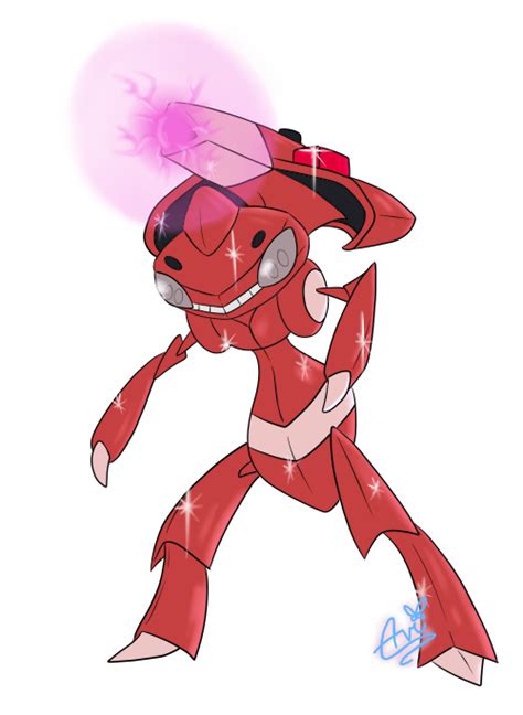 Shiny Genesect by Avi-the-Avenger on DeviantArt