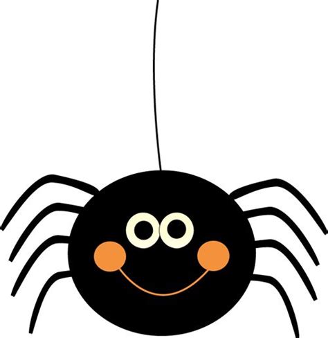 free spider clipart | Araignee halloween, Carte halloween, Halloween mignon