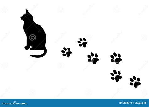 Paw Prints Vector Illustration | CartoonDealer.com #206939222