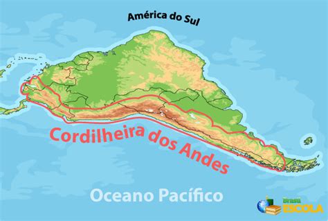 Cordilheira dos Andes: onde fica, mapa, importância - Brasil Escola