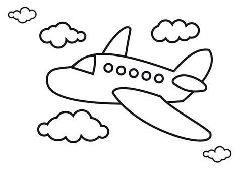 Aeroplane Drawing For Kids, Clip Art, Clip Art on Clipart Library, Aeroplane Cartoon HD ...