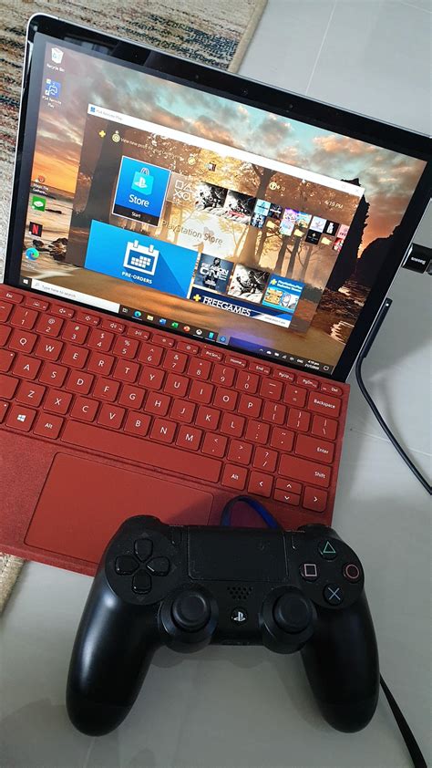 Tested PS4 remote play on Surface Go 2. Recommended resolution is 540p ...