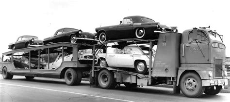 History - VINTAGE CAR CARRIERS WITH PRE '65 AUTOS. | The H.A.M.B.