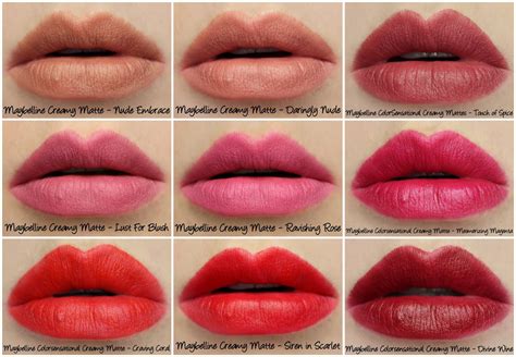 Maybelline Color Sensational Creamy Matte Lipstick - Touch Of Spice