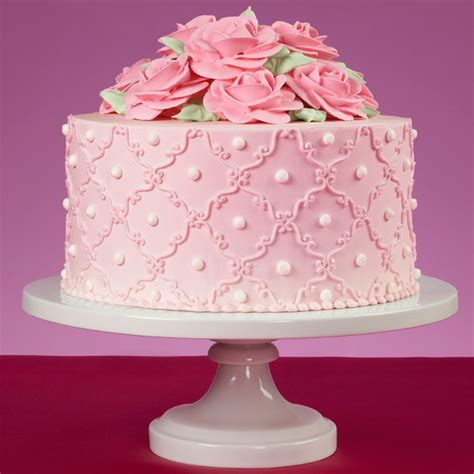 So Sweet Pink Roses Cake | Recipe | Pink rose cake, Pink cake, Rose cake