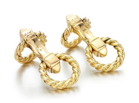 PAIR OF CUFFLINKS, CARTIER, 1950S | Fine Jewels Online | Jewellery | Sotheby's