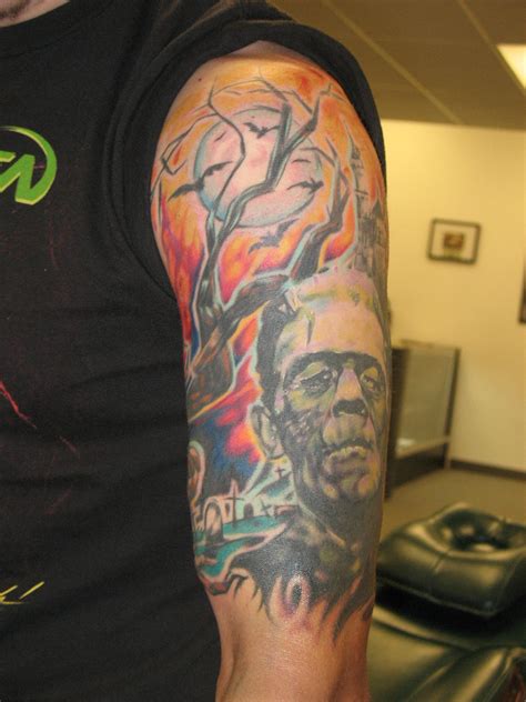 Frankenstein Tattoos Designs, Ideas and Meaning - Tattoos For You