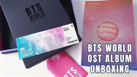 [UNBOXING] BTS WORLD OST Album || 방탄소년단 - YouTube